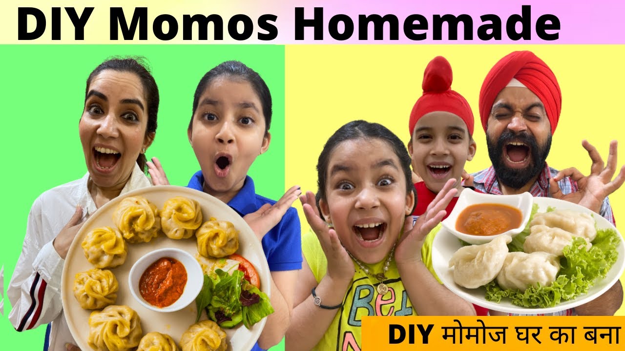 DIY Momos Homemade | RS 1313 FOODIE | Ramneek SIngh 1313 | RS 1313 VLOGS