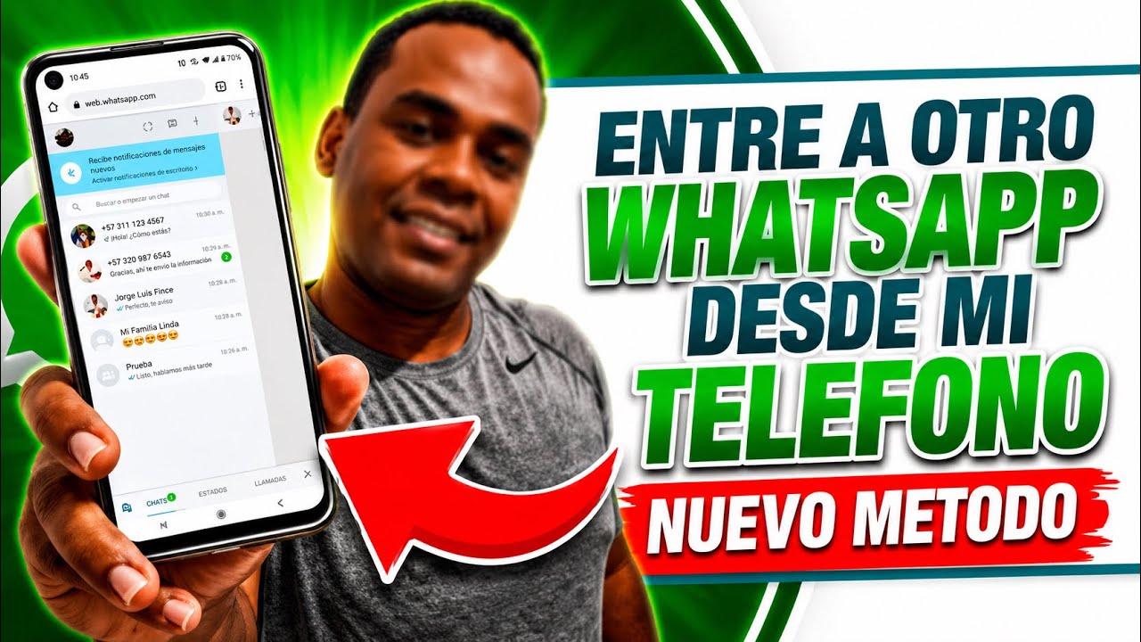 ASI ENTRE A OTRO WhatsApp DESDE MI TELEFONO | NUEVO METODO