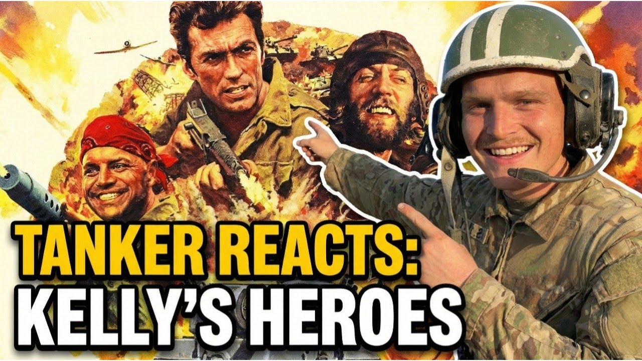 U.S. Tanker's FIRST TIME Watching This CLASSIC | U.S. Tanker Reacts to Kelly's Heroes