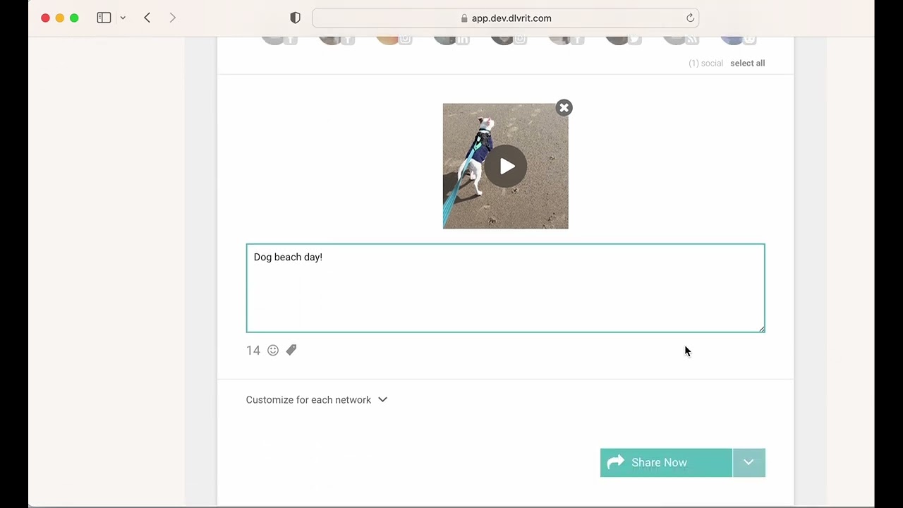 Dlvr.it youtube API usage