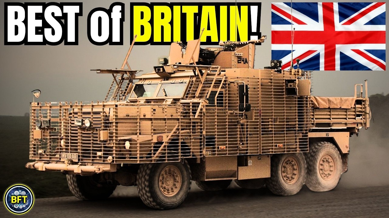 Top 10 Most Powerful Military Vehicles of the British Army!