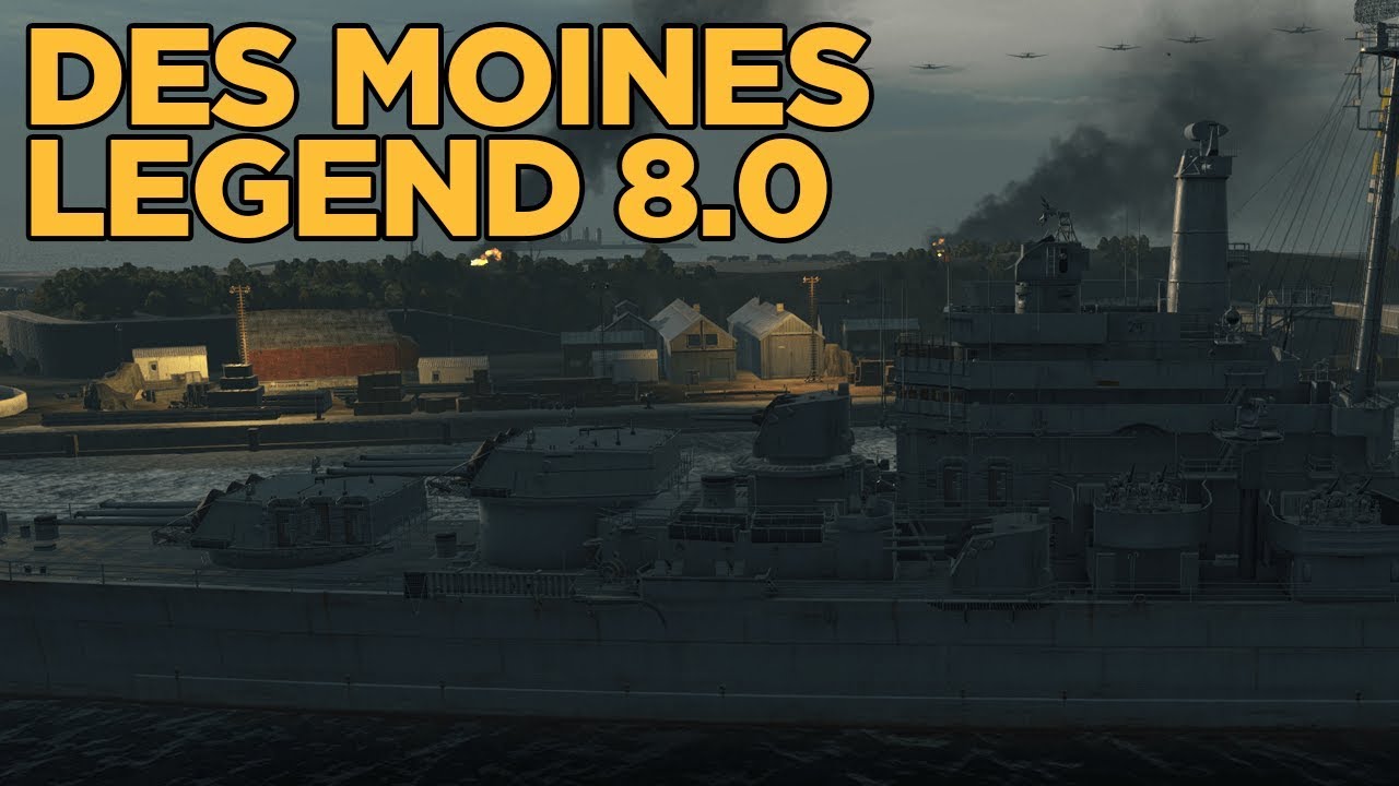 Des Moines Legend 0.8.0 - World of Warships