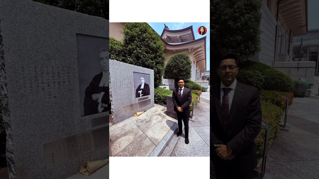 Radha Binod paul 💐🙏🏻 #Tokyo #Japan #abhishekbanerjee #mamatabenerjee #ytshorts