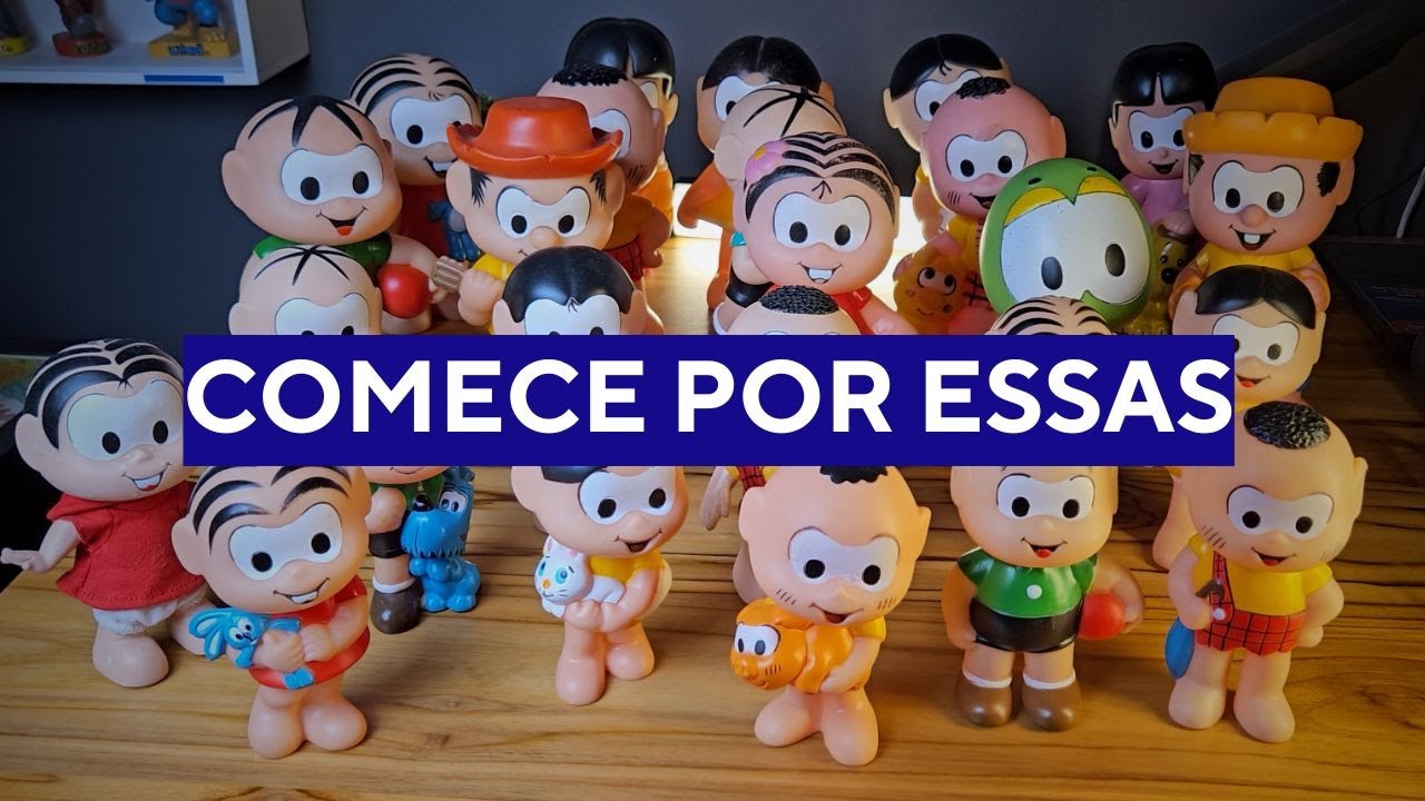 As 5 MELHORES COLEÇÕES de Bonecos de Vinil da Turma da Mônica Para Começar