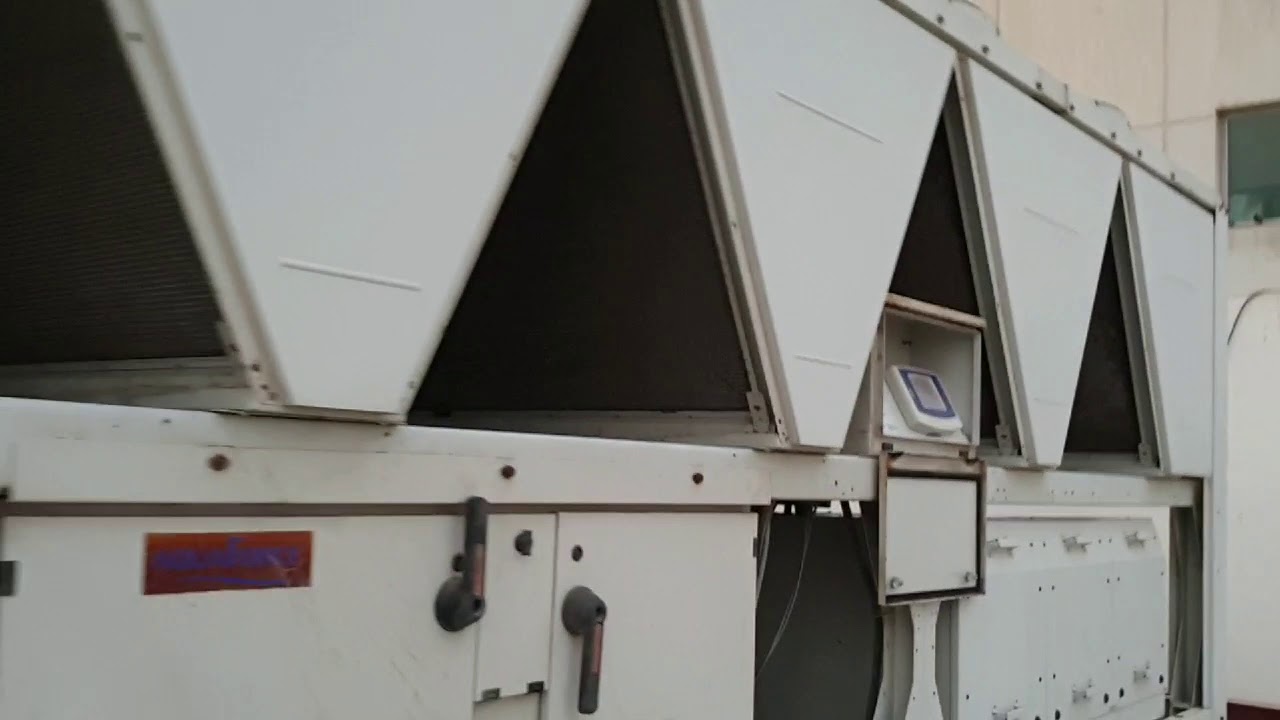How to turn on off 30XA carrier CHILLER   Urdu/Hindi