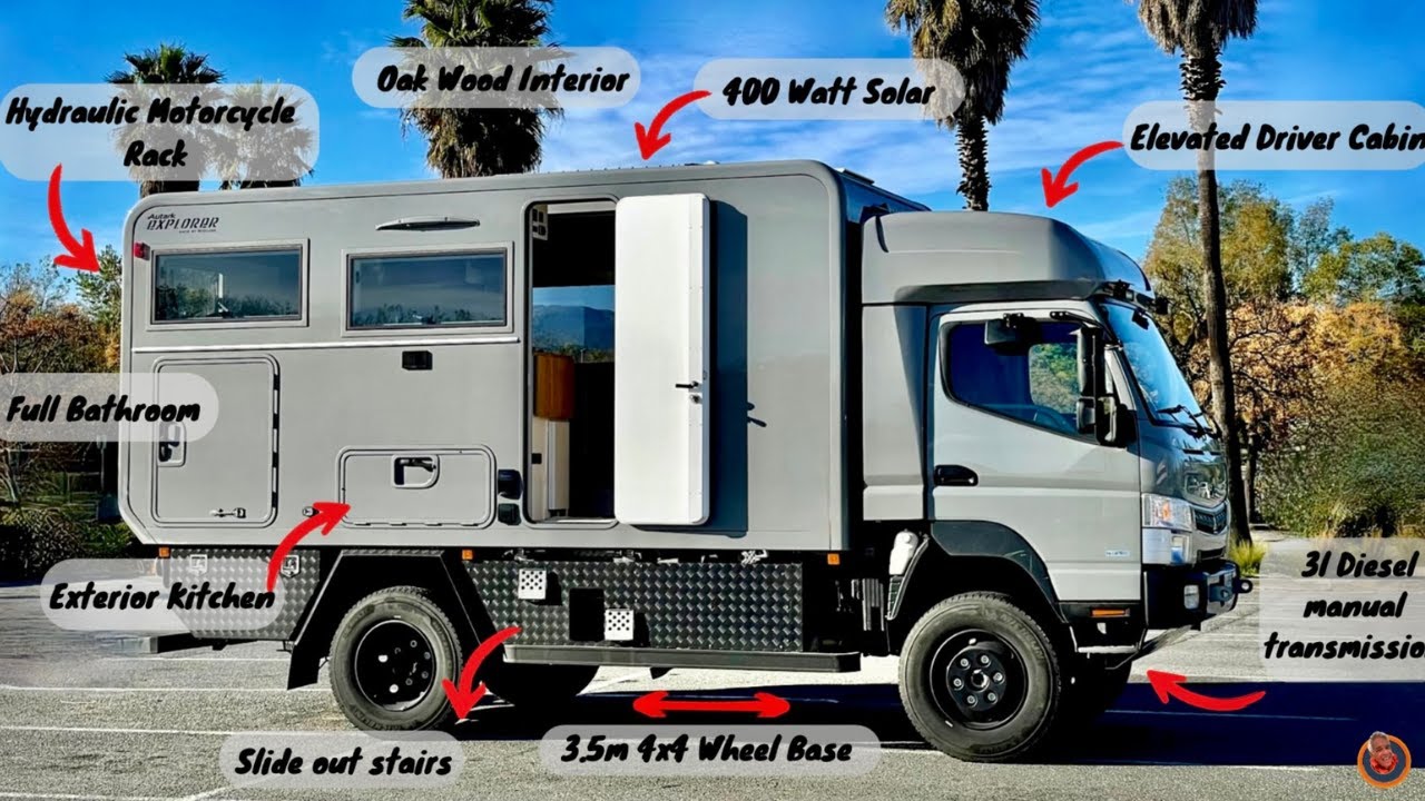 Mitsubishi Fuso Canter 4x4 - Detailed Review!