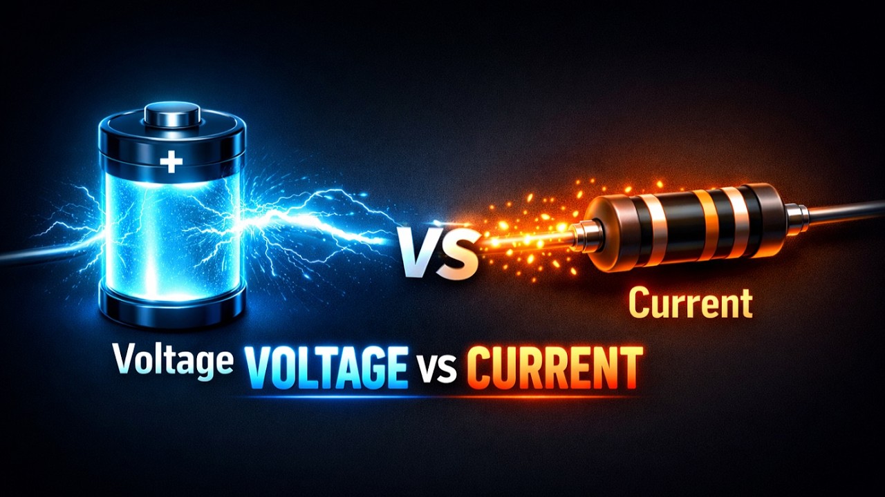 Voltage vs Current: Why They're NOT the Same Thing!
