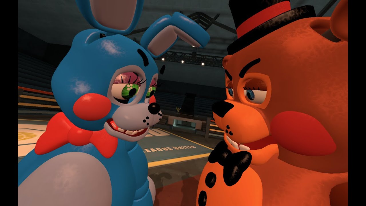 TOY FREDDY VS TOY BONNIE!