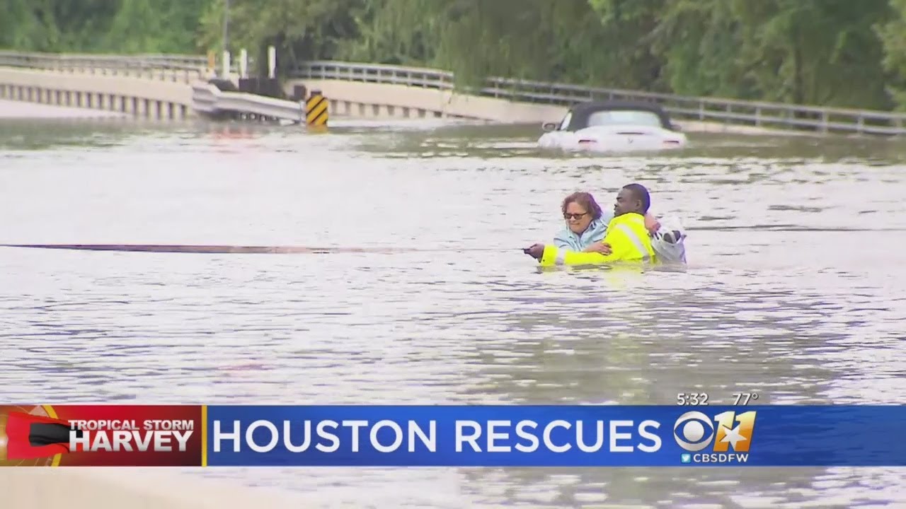 Team Coverage Of Epic Flooding In Houston Due To Tropical Storm Harvey