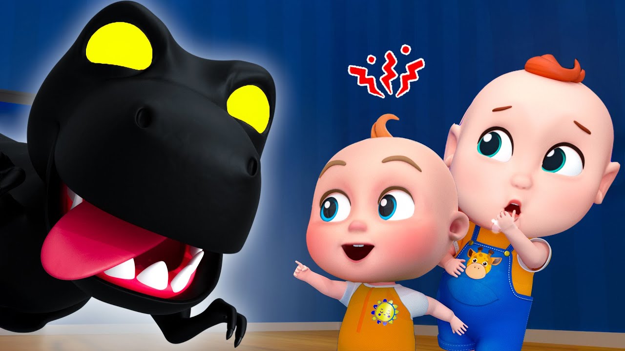 小さな赤ちゃんは暗闇が怖い | 暗闇の中で恐竜を見つけよう| Find the Dino in the Darkness | 子供の歌と童謡 | こどものうた | Pulka - 子どもの童謡