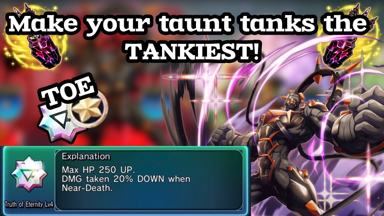 Make your taunt tanks UNKILLABLE with this guide! - Grand Summoners