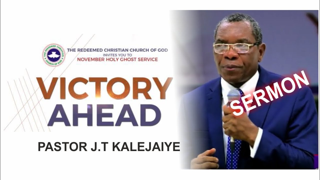 Pastor J.T Kalejaiye Sermon @ RCCG November 2017 HOLY GHOST SERVICE