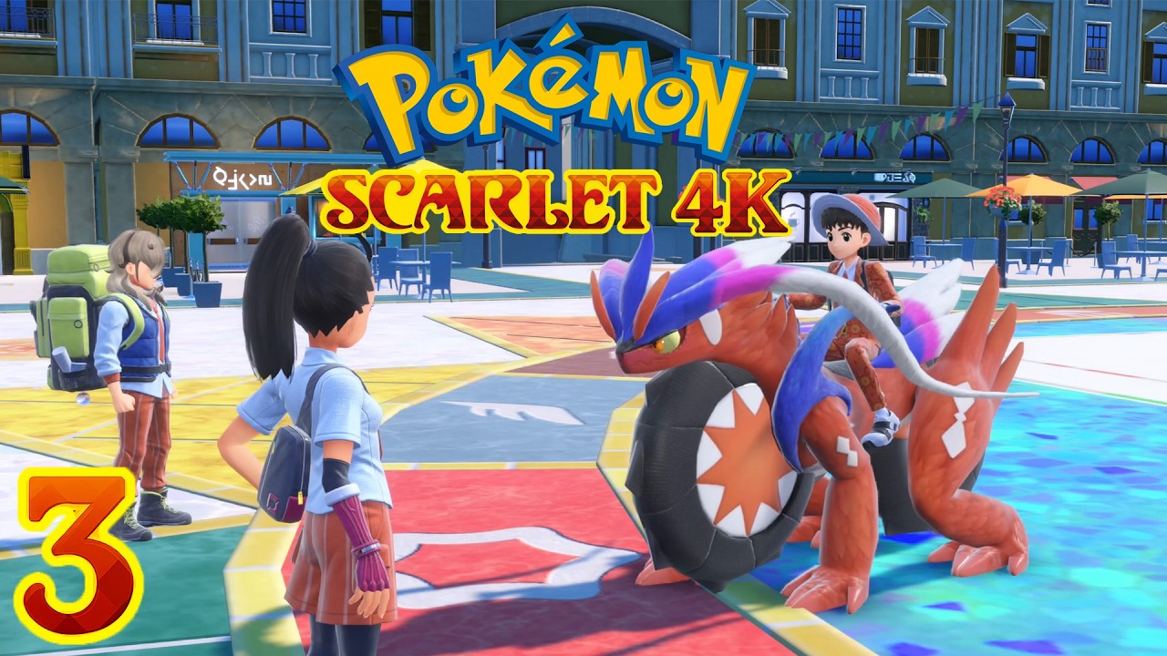 Pokémon Scarlet 4K Playthrough (3) Mesagoza