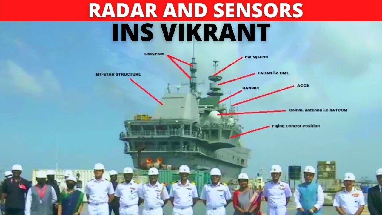 Powerful sensors on INS Vikrant | Induction in Q1 2022