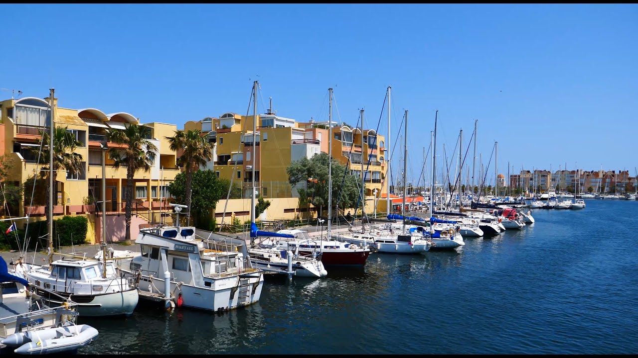 GRUISSAN . Son Port 4k