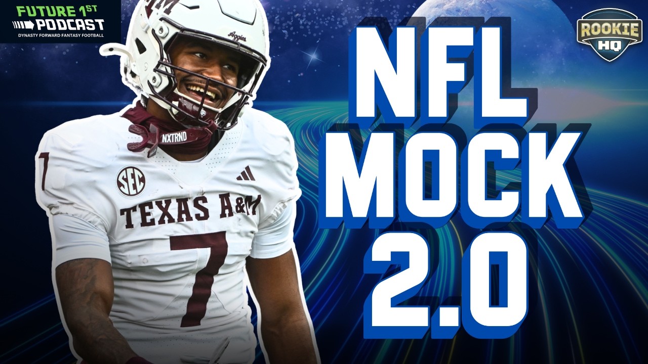 DJ NFL Mock Draft 2.0 - Rookie Market Values - RookieHQ