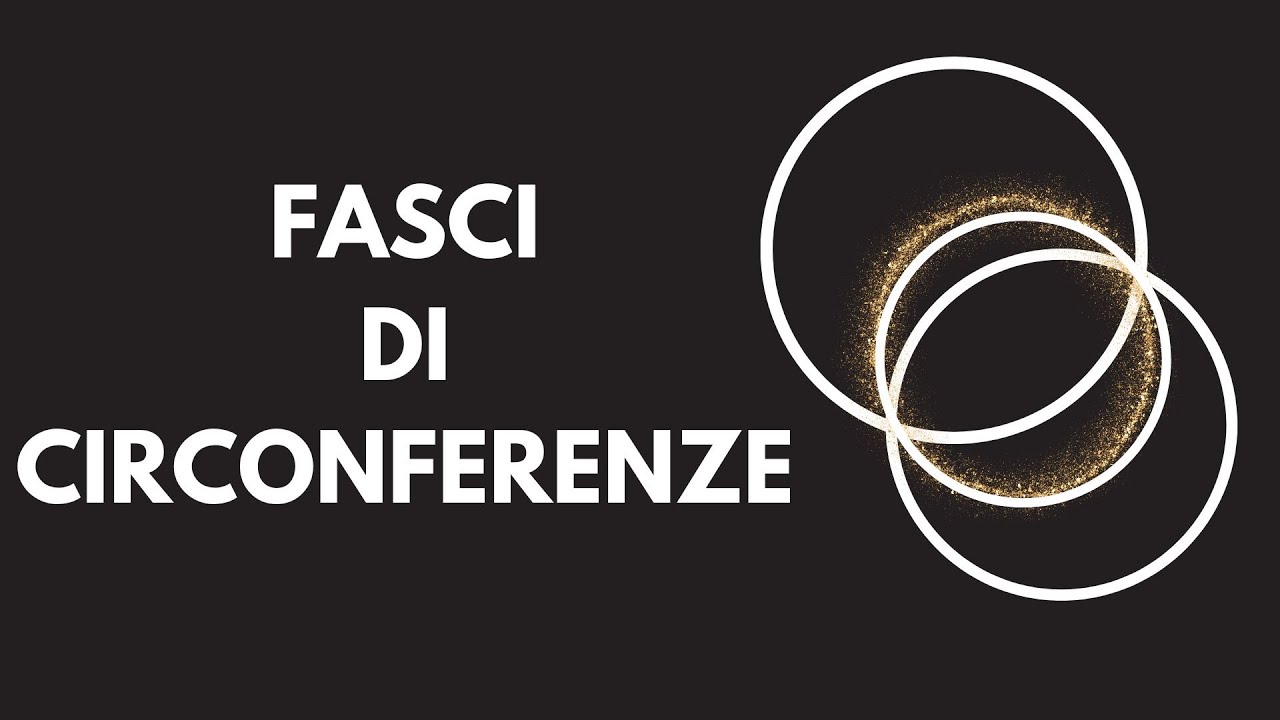 Fasci di circonferenze - Circonferenza p.18