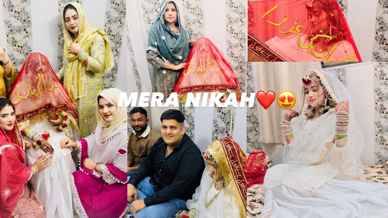 MERA NIKAH DAY!!NABI KI SUNNAT MUKAMMAL!!#wedding #vlog