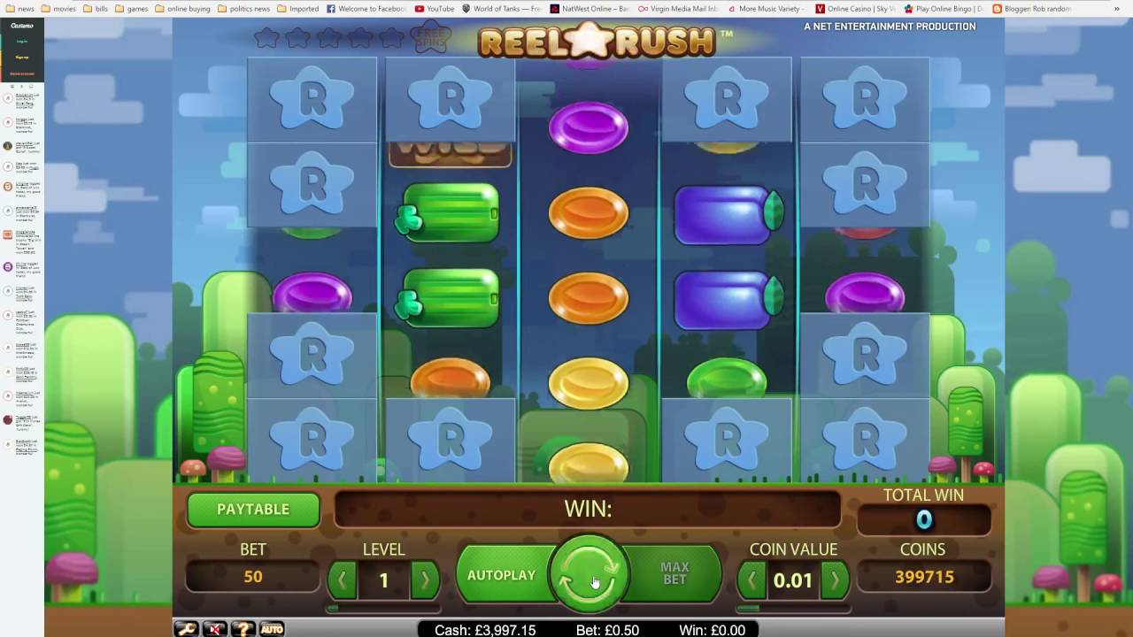 reel rush RTP review