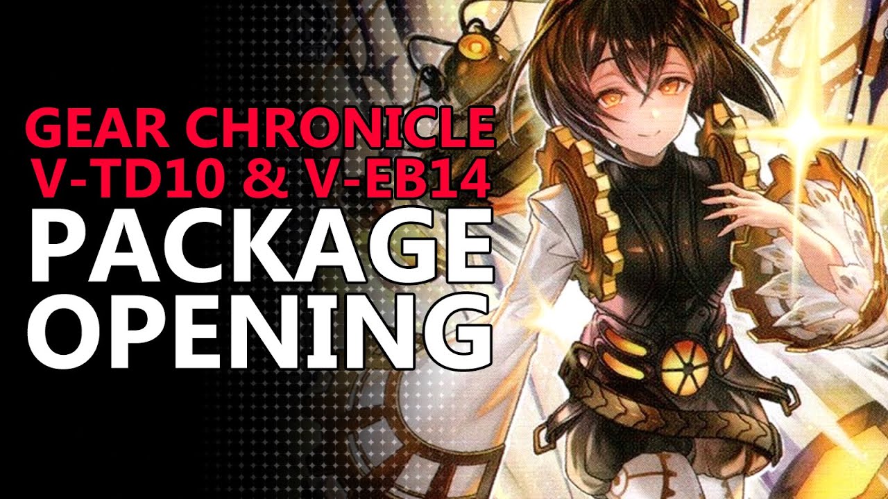 Gear Chronicle Package Opening ASMR | V-TD10 & V-EB14