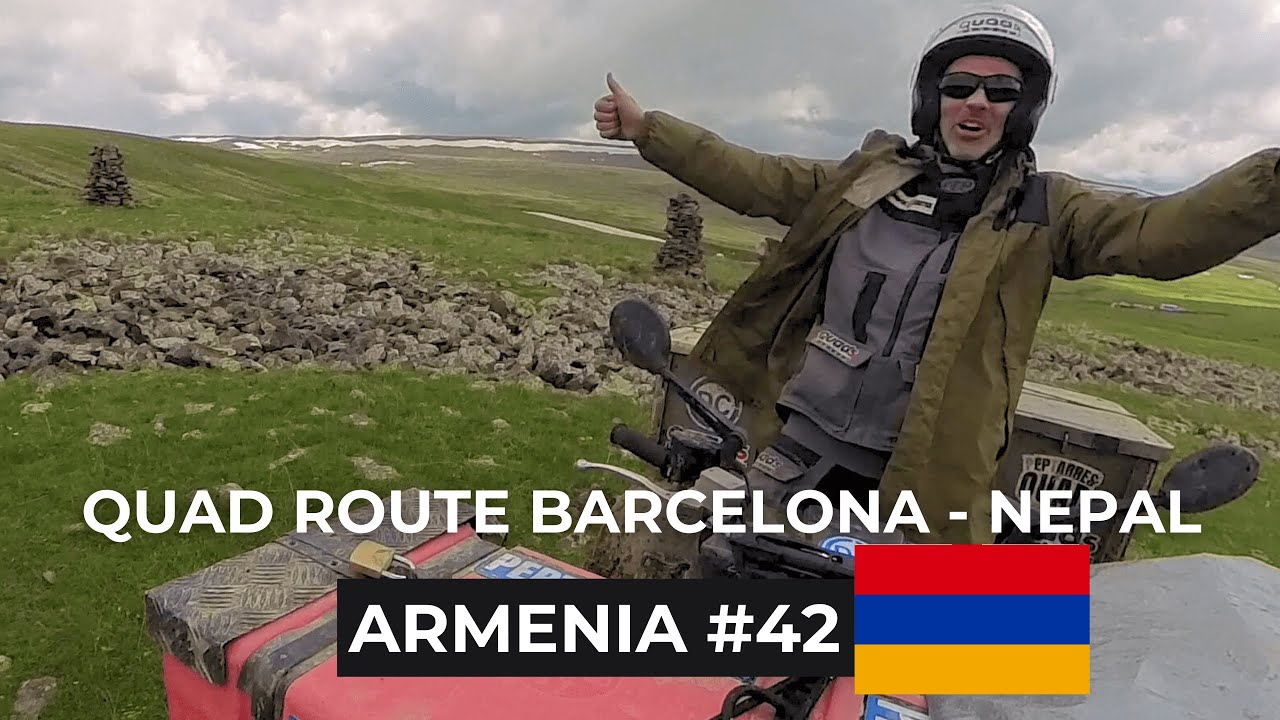 Climbing Mt Ararat WITH QUAD | Quad route Barcelona -Nepal | Day 42: Armenia