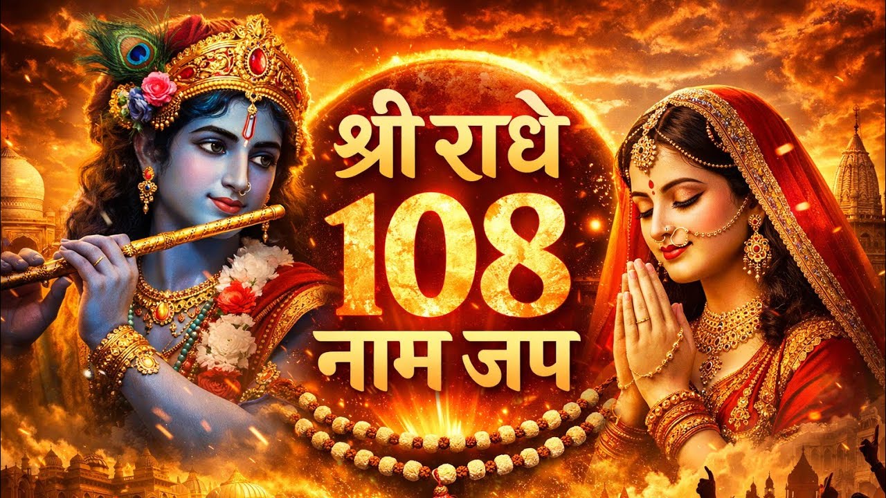 Shree Radha 108 Naam Jap | Radhe Radhe Jaap | Radha Rani Bhajan | radhe  | Morning Bhakti Song 2026
