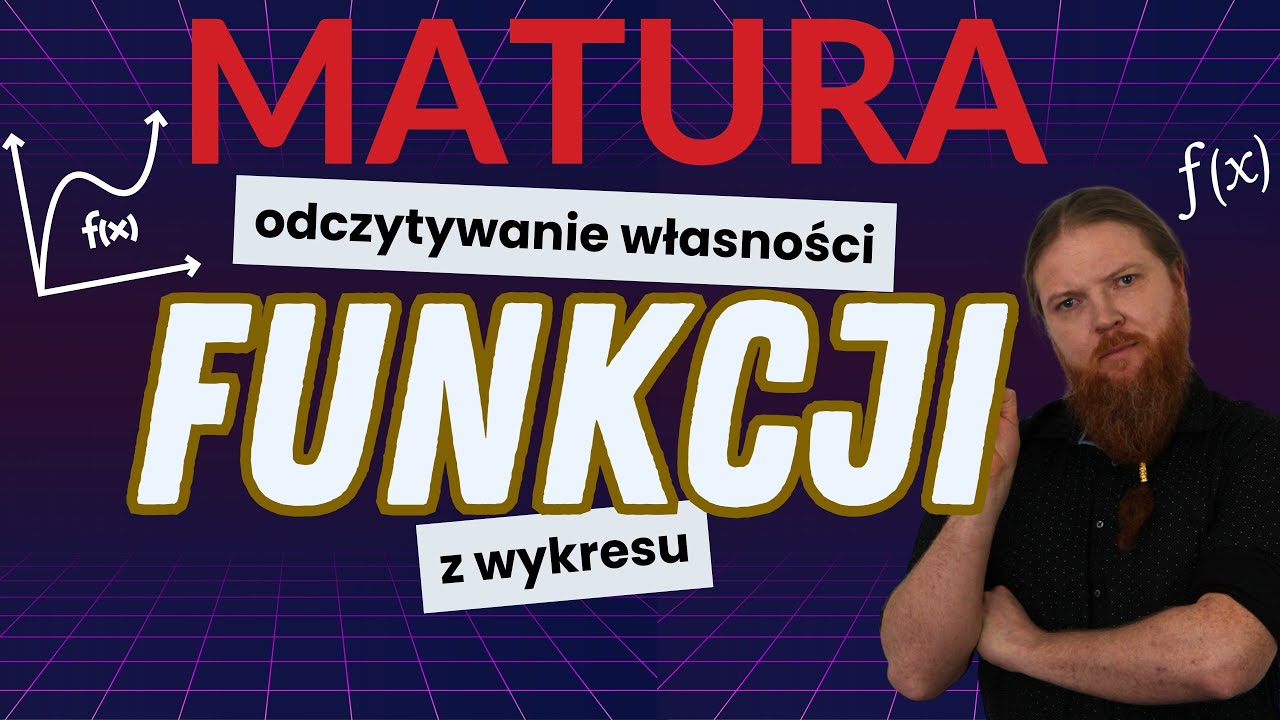 Odczytywanie własności funkcji z wykresu PEWNIAK funkcje MATURA PODSTAWA