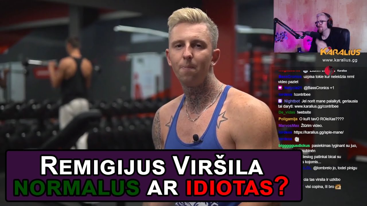 Remigijus Viršila - Pirmą kartą jį matau, mėginu susidaryti nuomonę | Karalius Reaguoja