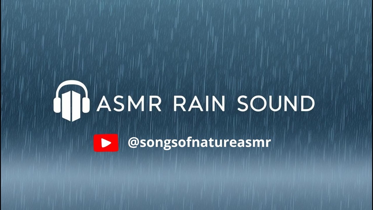 ASMR Rain Sounds - Deep Sleep and Relaxation