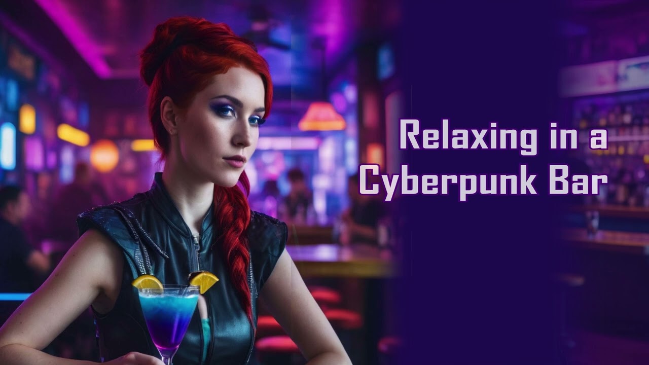 Cyberpunk Bar Ambience