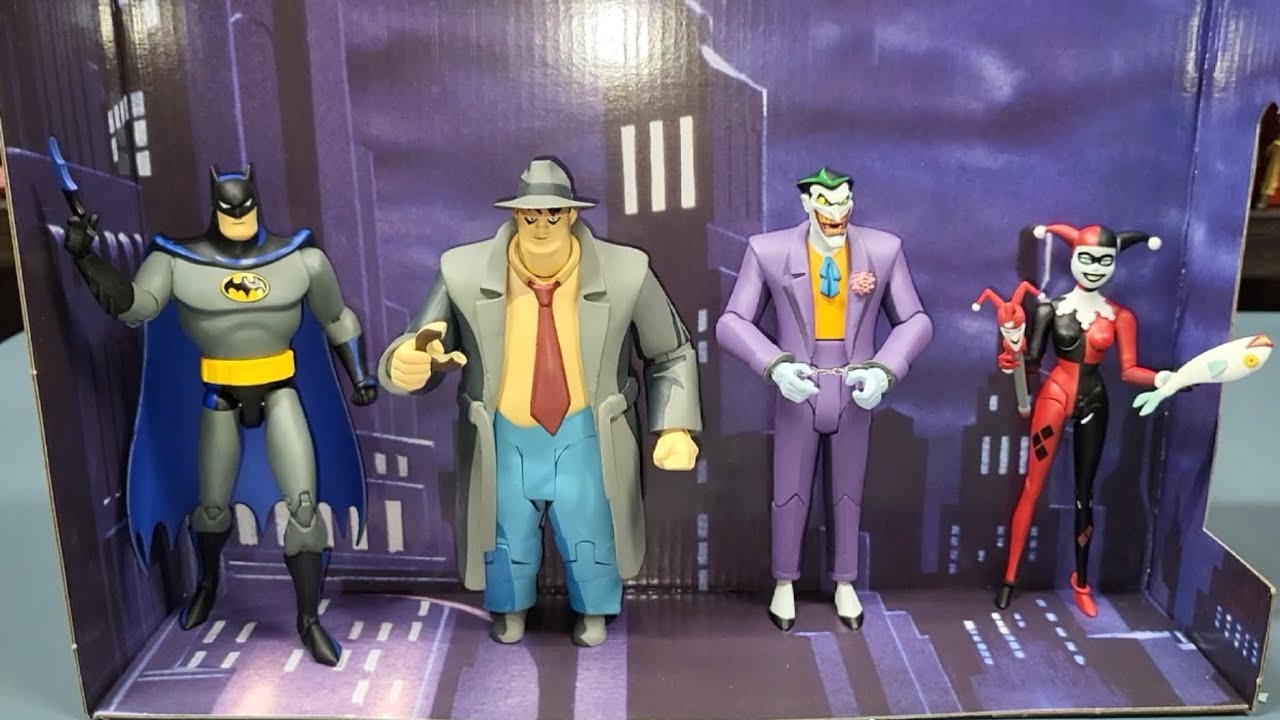 BATMAN ANIMATED SERIES Action Figure 4-Pack (McFarlane Toys 6