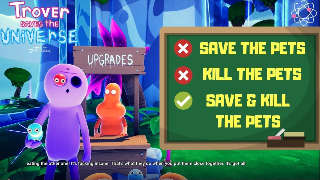 KILL, SAVE OR DO BOTH? | All Variation Tony's Pets | Trover Saves the Universe