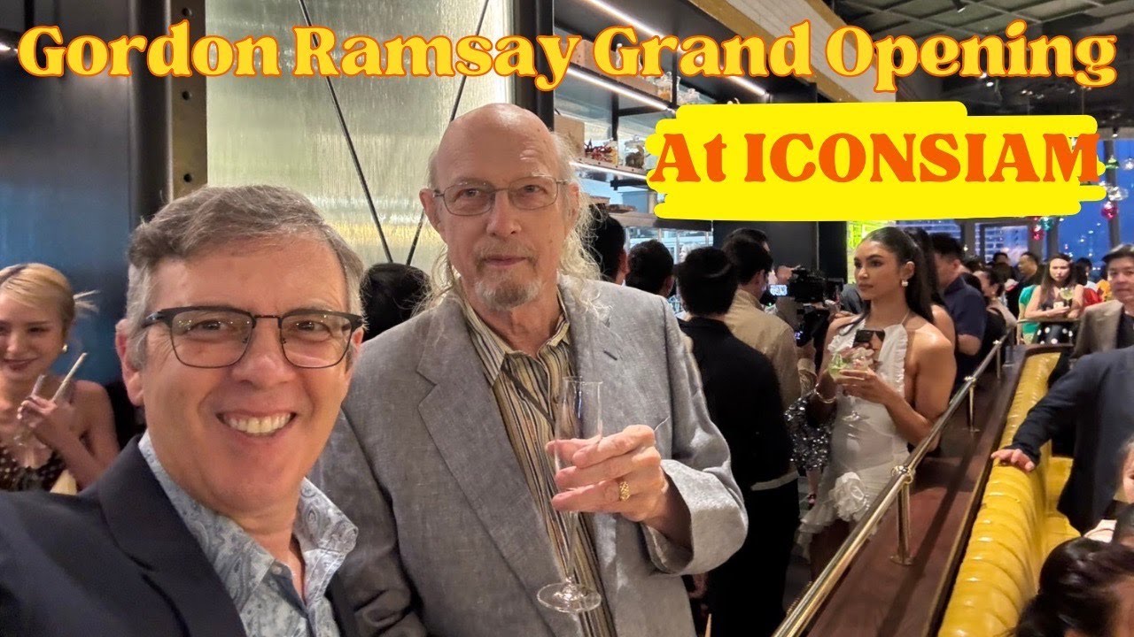 Gordan Ramsay's Grand Opening Cocktail Party In Bangkok - A Night to Remember