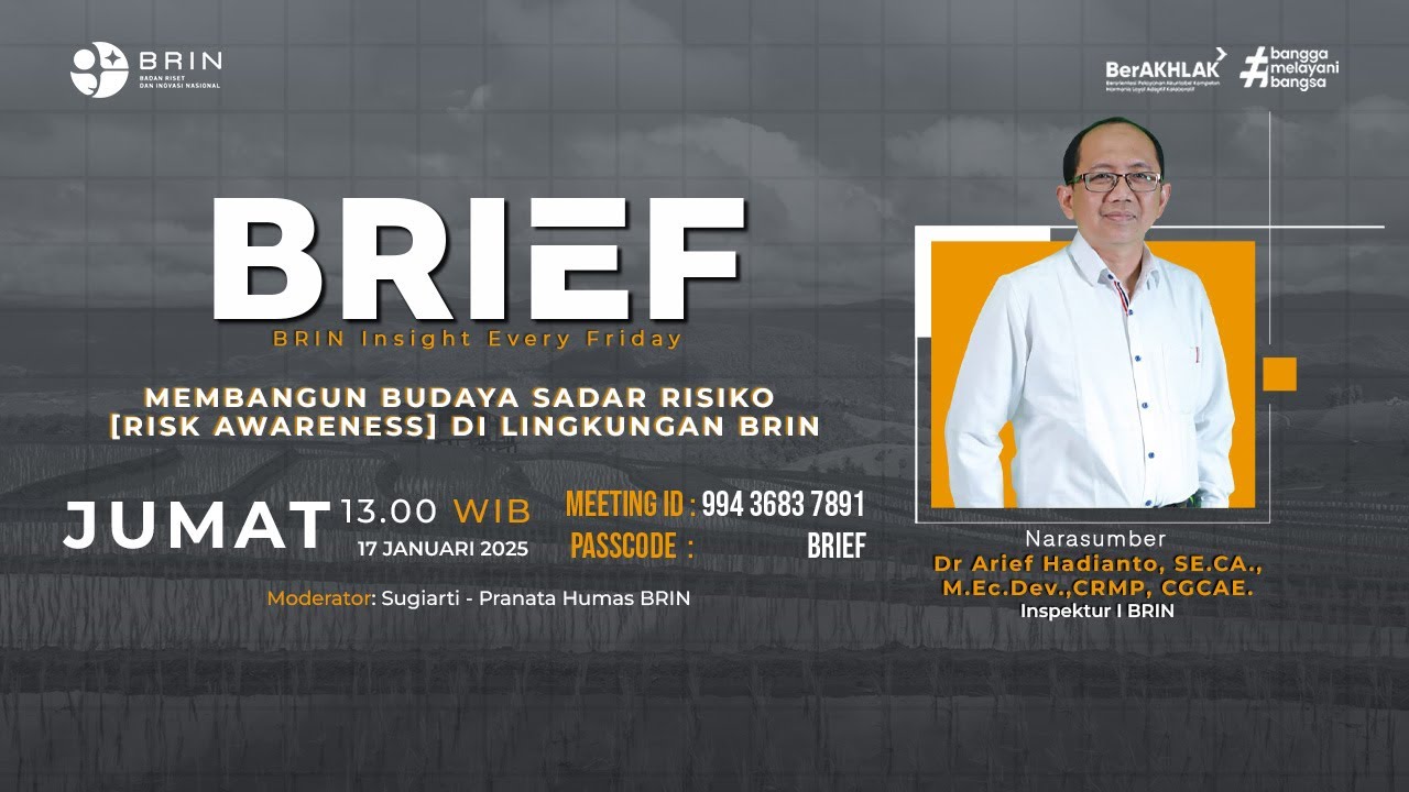 Membangun Budaya Sadar Risiko | BRIEF #148