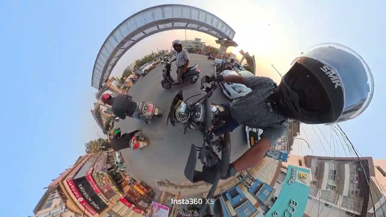 First Youtube Video. #insta360 #triumph400x