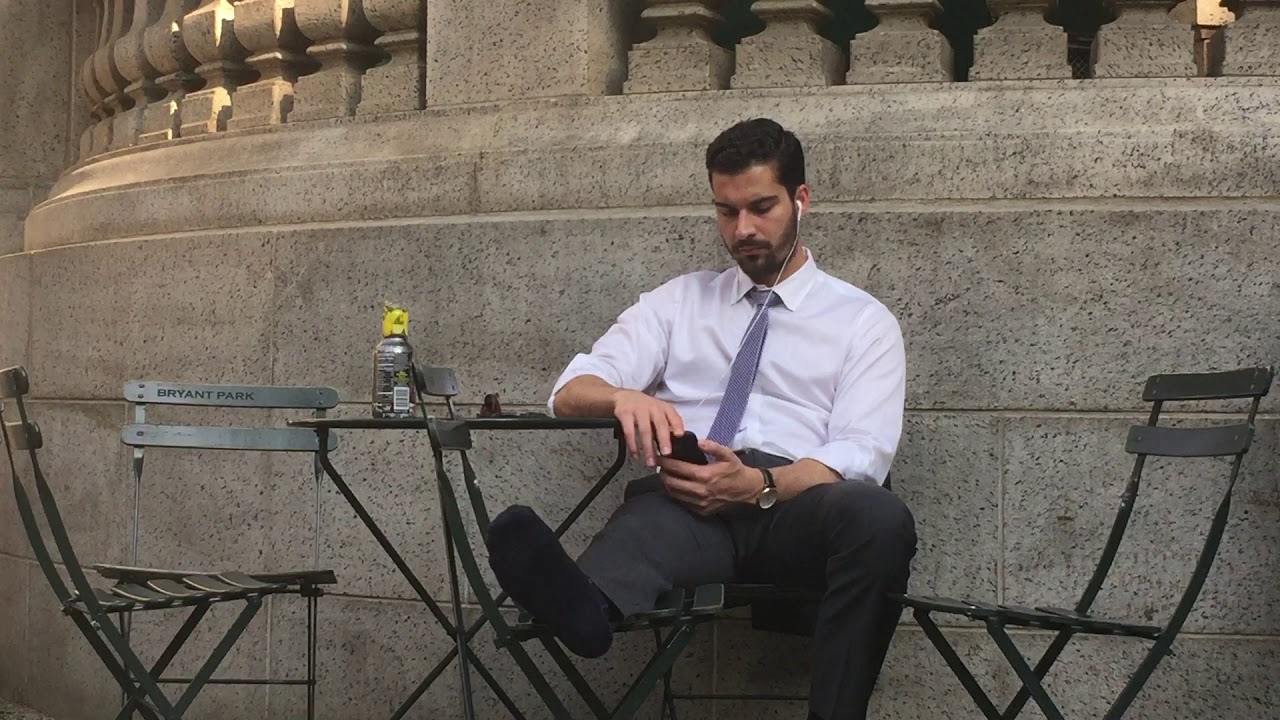 Banker's Blue Socks
