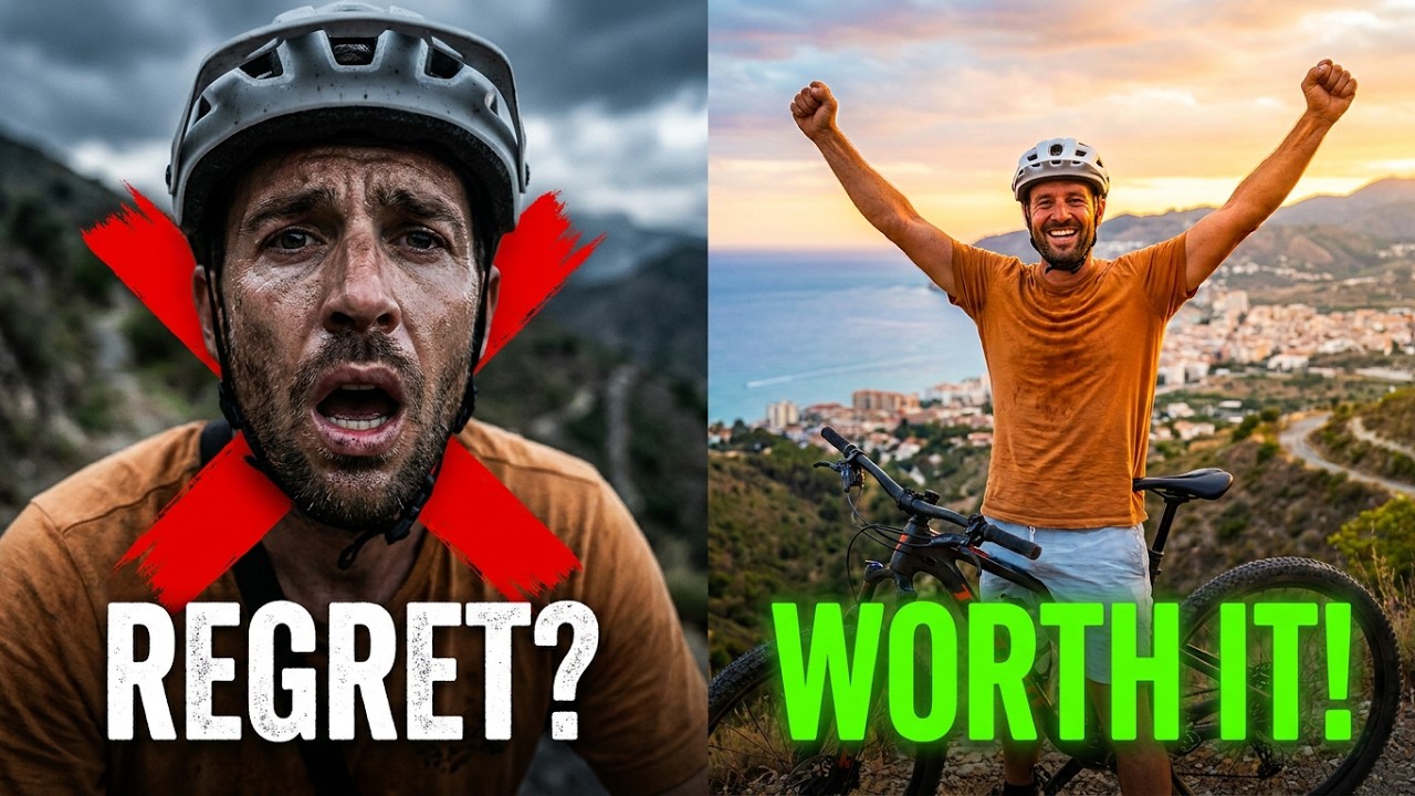 Я пожалел, что купил MTB-велосипед — пока не поехал в горы, видео 360