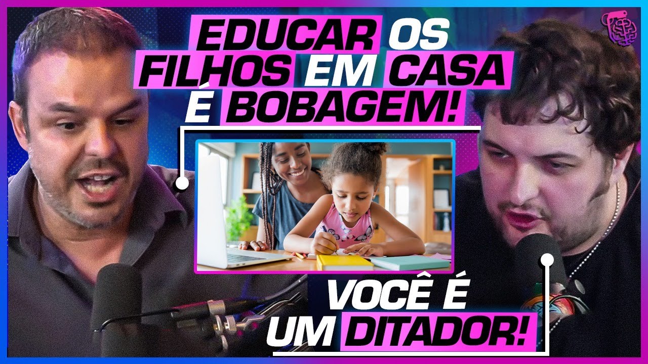 O HOMESCHOOLING PRECISA ser PROIBIDO? - ADRILLES JORGE e PAULO KOGOS
