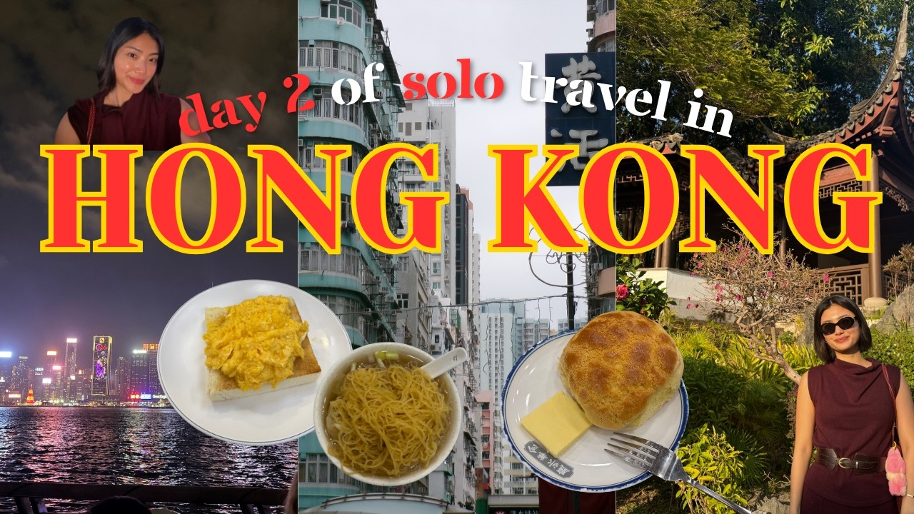 Solo Travel in Hong Kong (Day 2) l pineapple bun, milk tea, tea cup, ladies' market, kowloon city