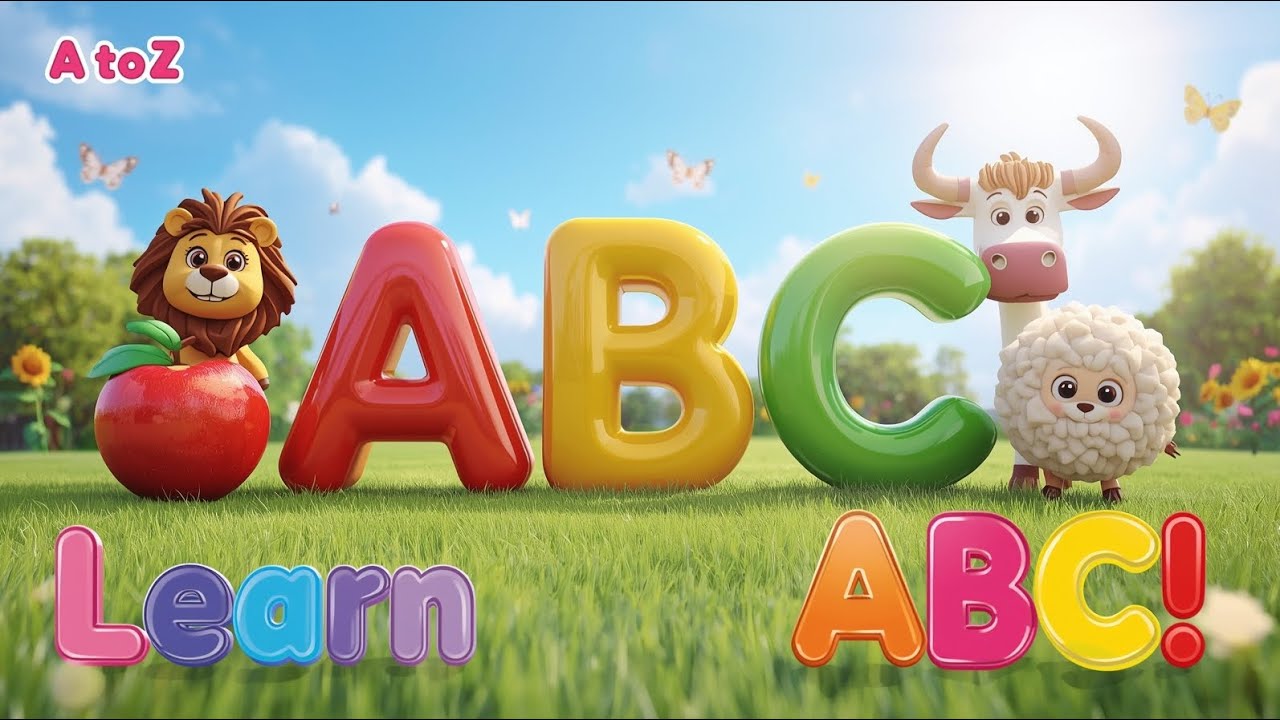ABC Alphabet | Fun Learning A to Z for Toddlers & Preschoolers” #abcd #alphabetsong #kidseducation