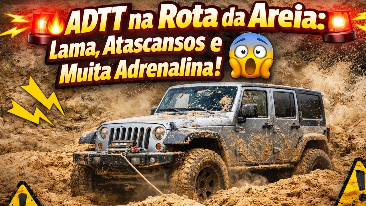 🔥 ADTT na Rota da Areia: Lama, Atascansos e Muita Adrenalina!