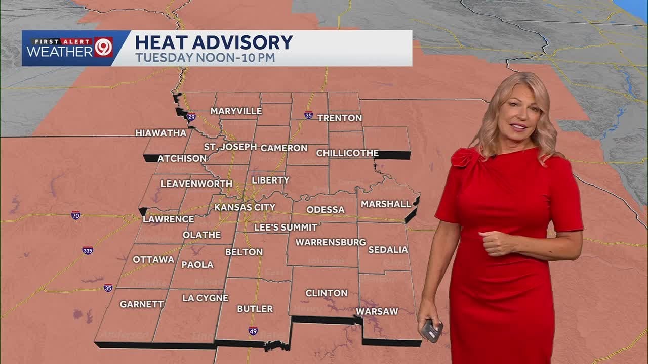 Kansas City Weather Forecast Tuesday, June 9, 2026