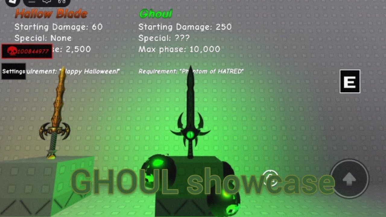 Ghoul showcase.Cata's killstreak sword fighting.