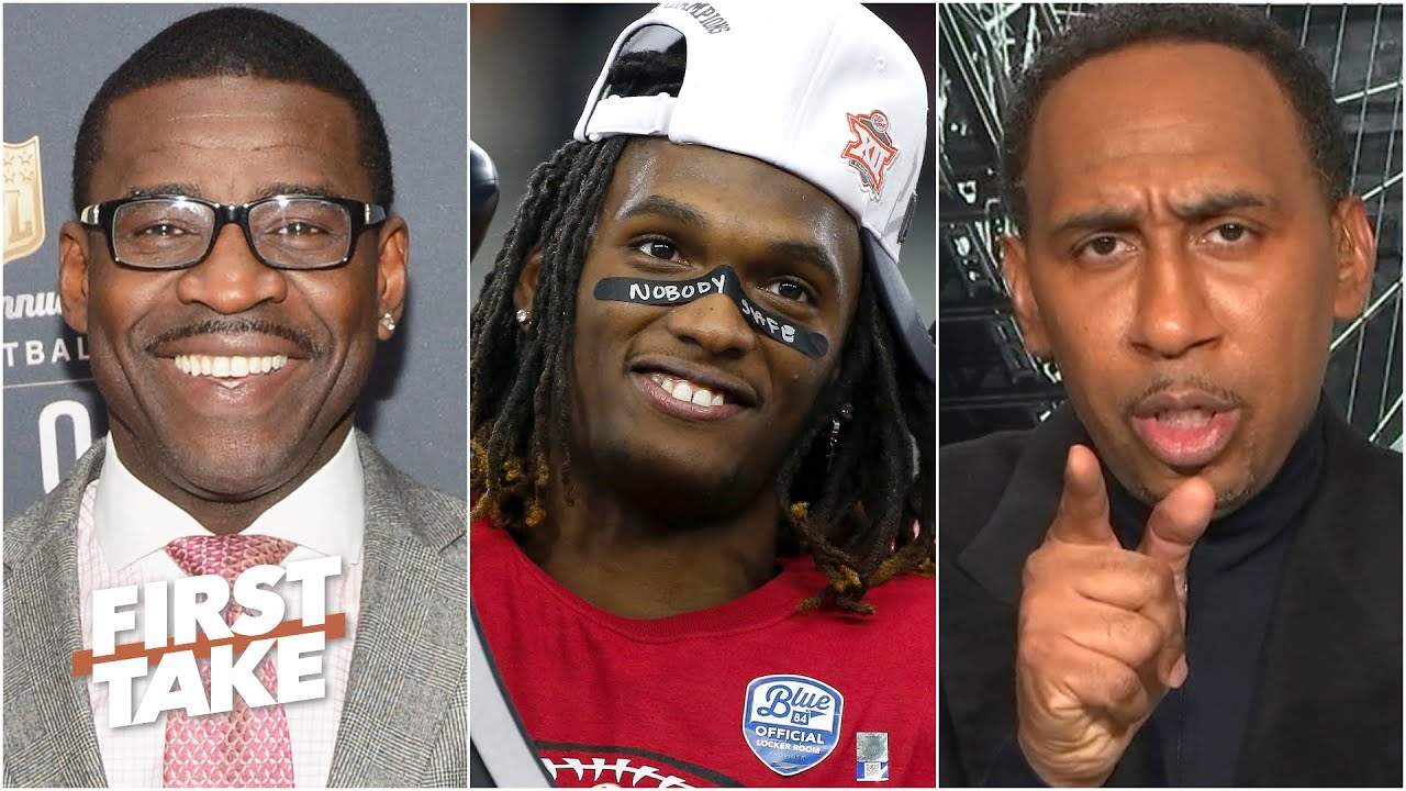 Stephen A. demands answers from Michael Irvin about CeeDee Lamb wearing No. 88 | First Take