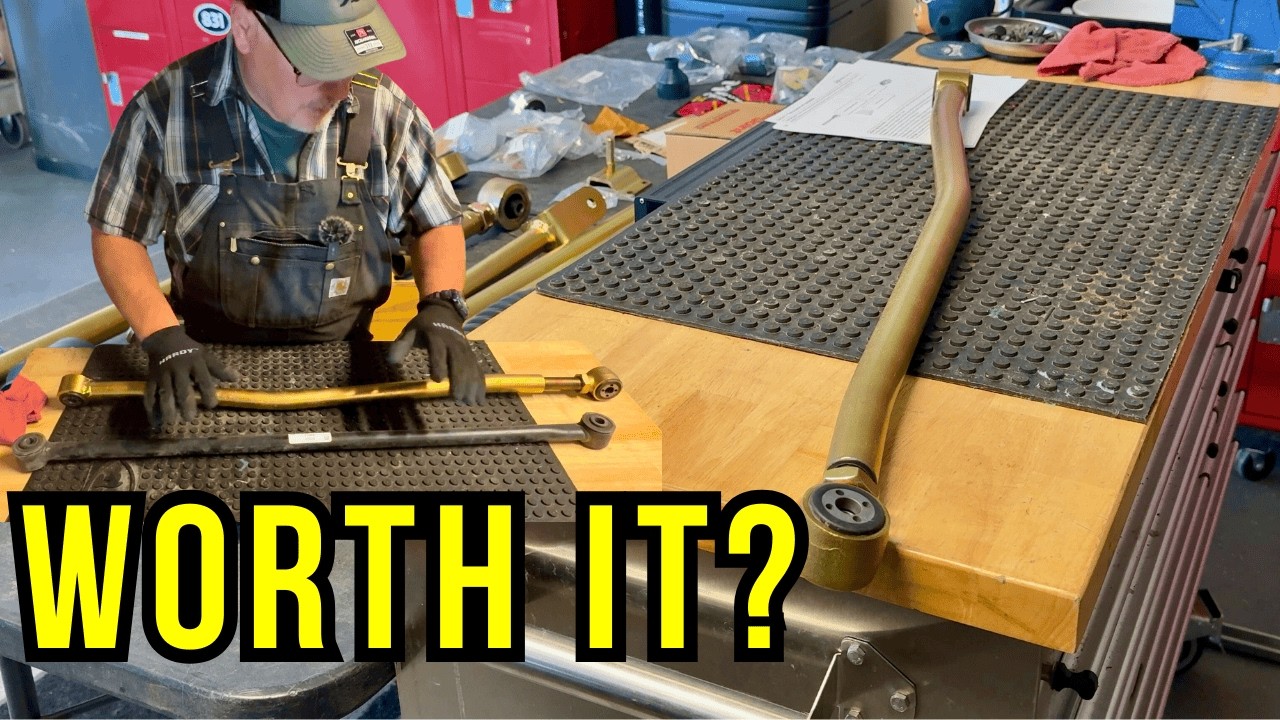 Задняя поперечная тяга для Jeep Gladiator | Стандартная против MetalCloak DuroTrak (Исправление п...