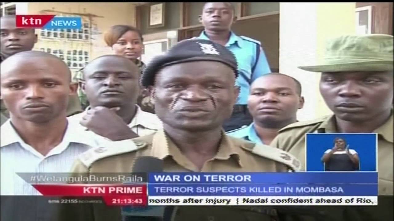 Terror suspects killed in Kisauni, Mombasa County