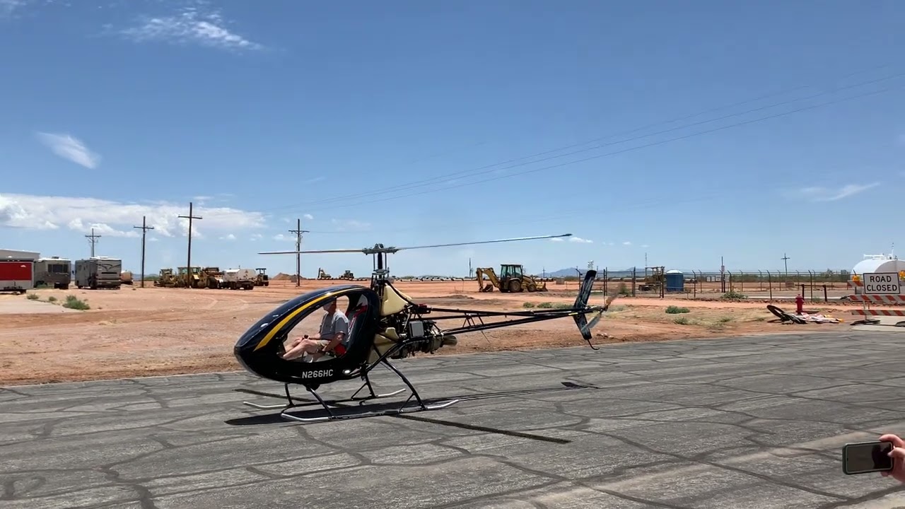 Helicycle flight at Helicycle builder school June 22