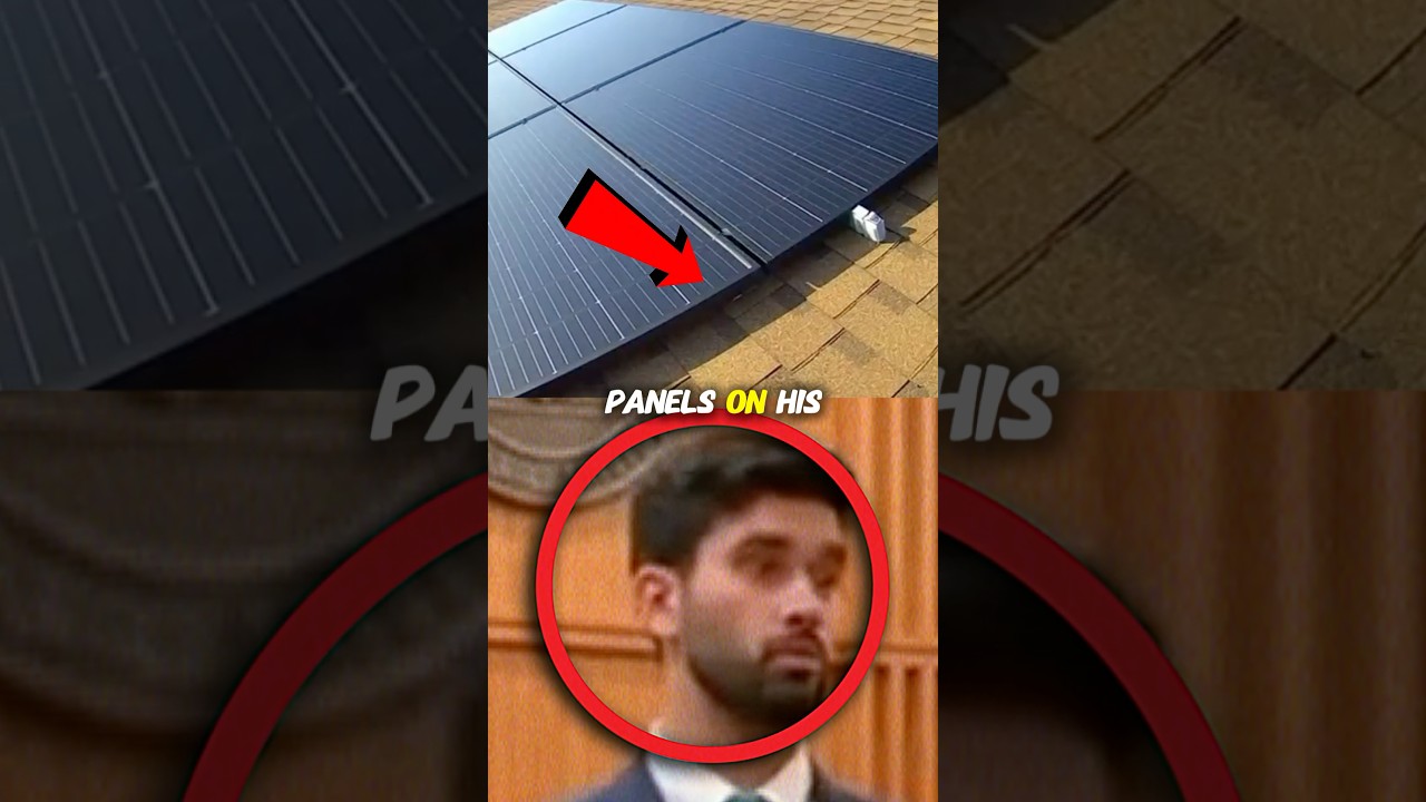 He Installed Solar Panels&hellip; Sued Over Sunlight Reflection 😳#viral #courtroomdrama #judge #court