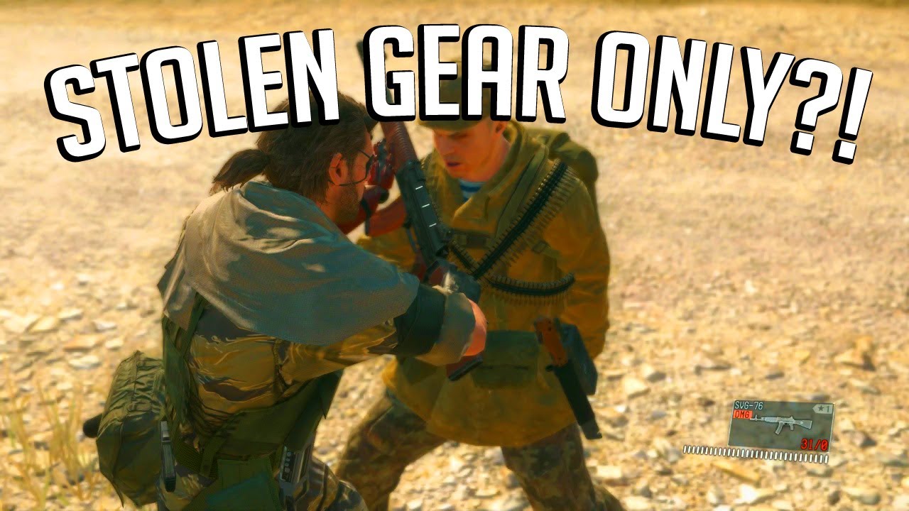 Can You Beat Metal Gear Solid V Using Only Stolen Gear?! 🫳🔫 (Pure OSP)