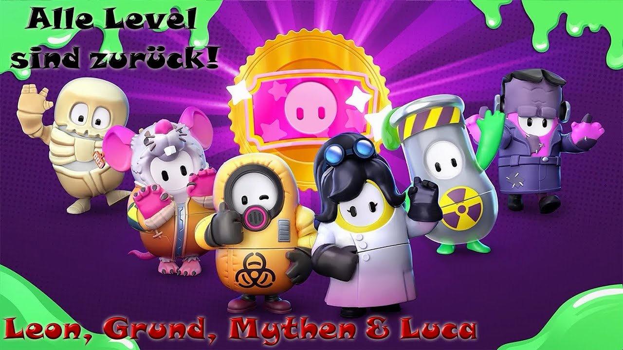Fall Guys! Die verücktesten Levelvarianten! (Leon, Grund, Mythenjäger & Luca)